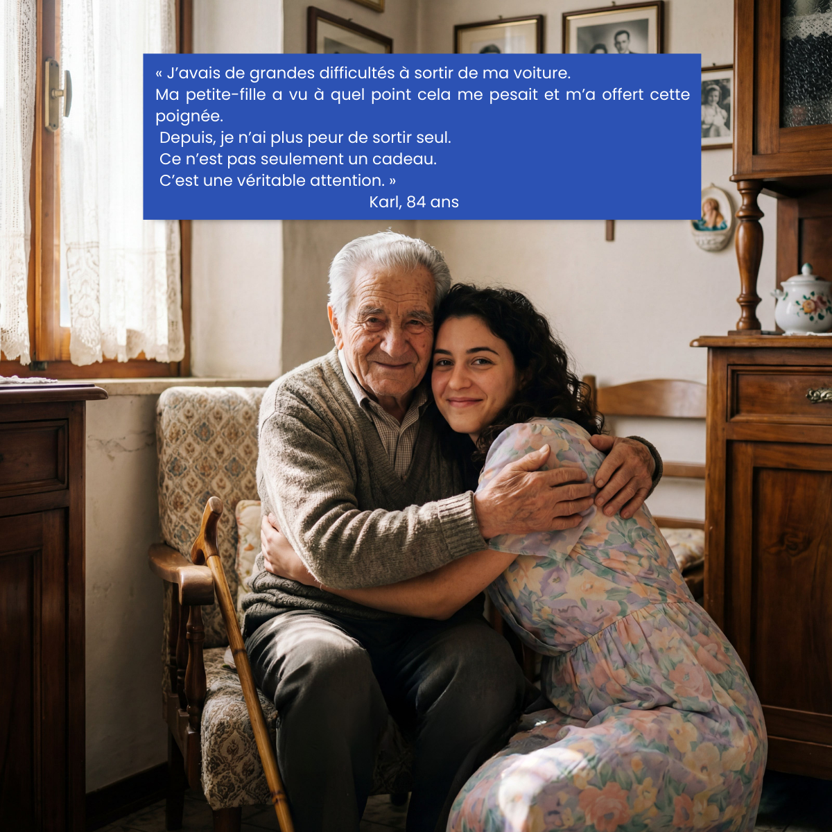 AutoHand - Poignée d’aide pour entrer et sortir de la voiture