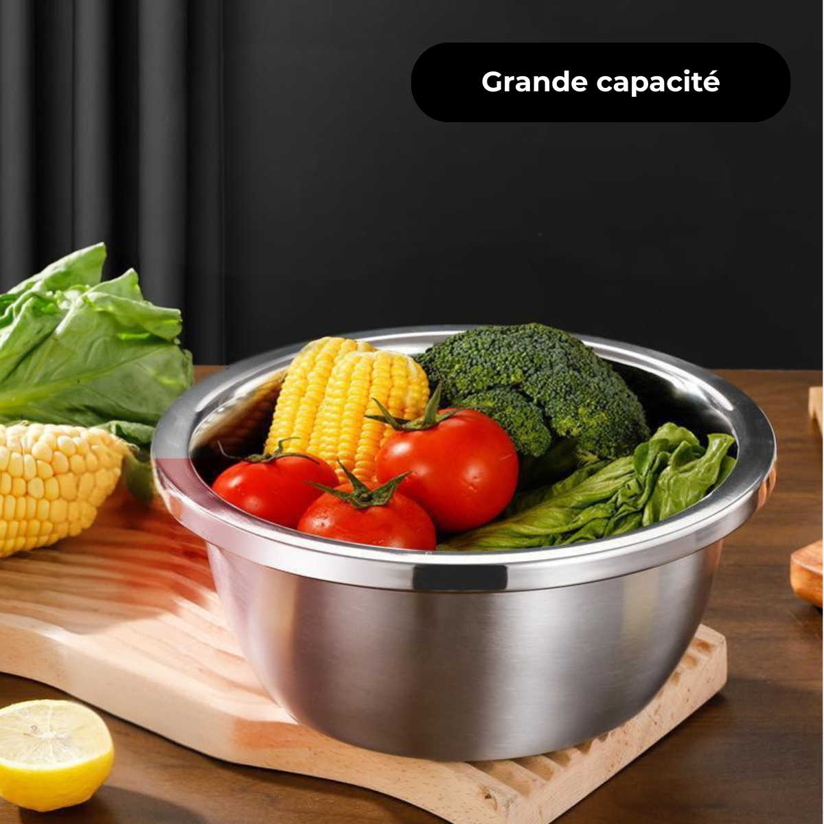 CuisiPro - Le set cuisine 3-en-1 en acier inoxydable