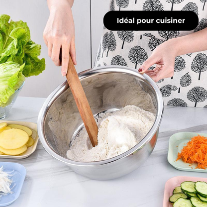 CuisiPro - Le set cuisine 3-en-1 en acier inoxydable